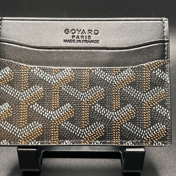 Goyard Card Holder Black - Picture 2 of 3